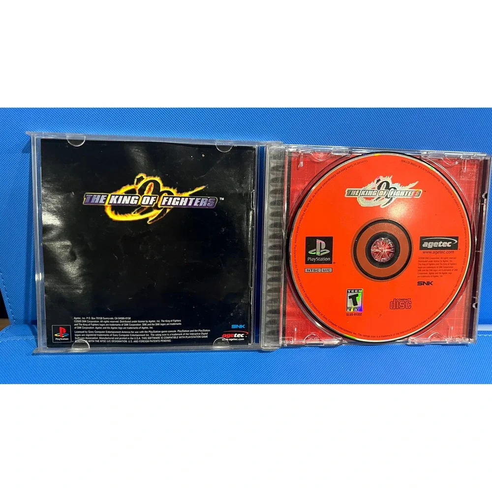 The King of Fighters 99 Sony PlayStation PS1 SNK Fighting Game SLUS-01332